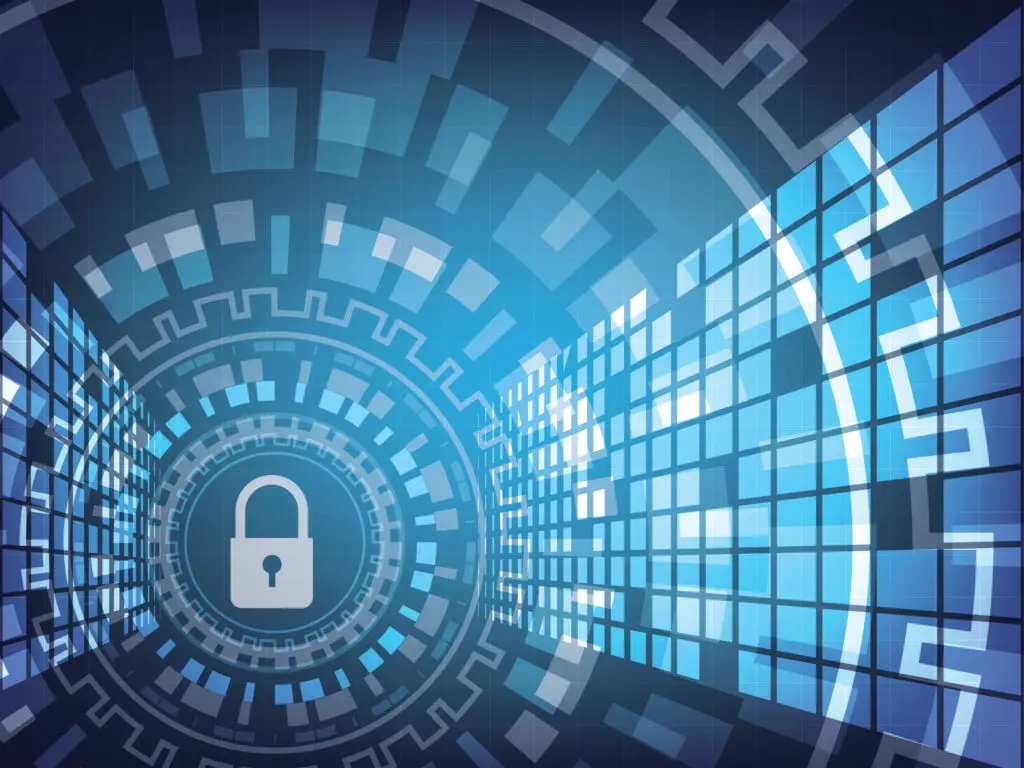 cyber security background.
